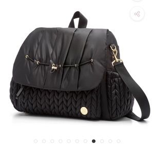 Black Happ Diaper Bag